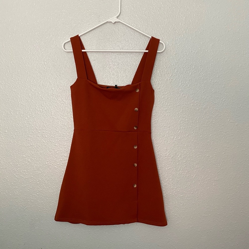 Brand new rust dress